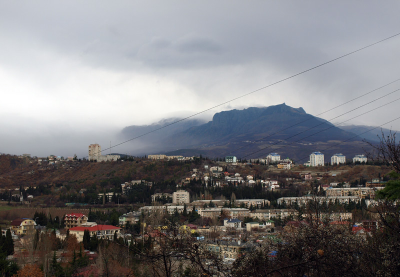 Алушта зимой